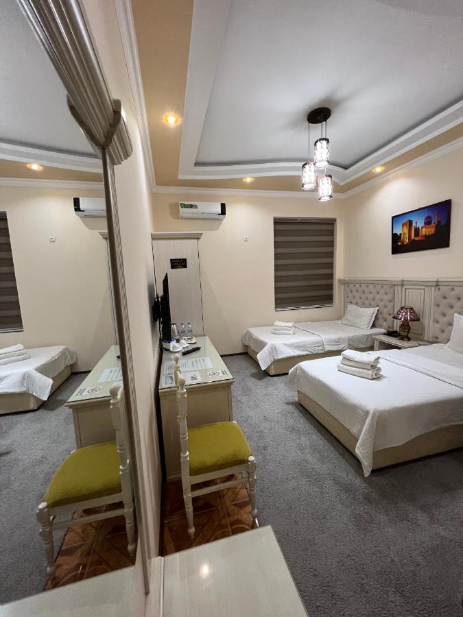 Amina Hotel Semerkant Dış mekan fotoğraf