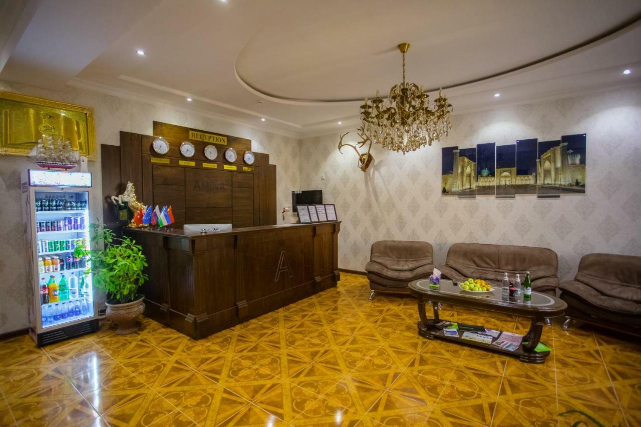 Amina Hotel Semerkant Dış mekan fotoğraf